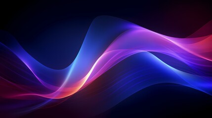 abstract background with blue and purple waved lines for brochure, website, and flyer design.