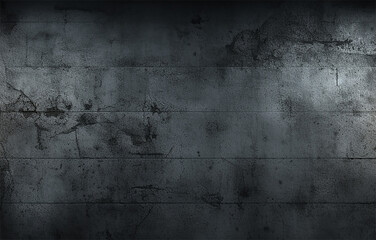 Obraz premium dark_concrete_wall -Generative AI-