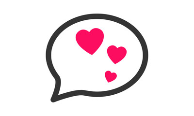 Heart dating logo