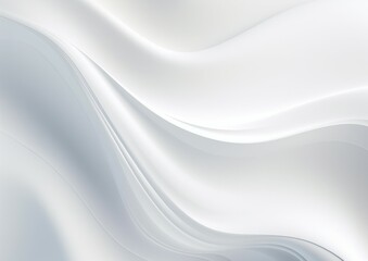 Abstract wave background. White grey wave satin texture that is white silver fabric silk background...