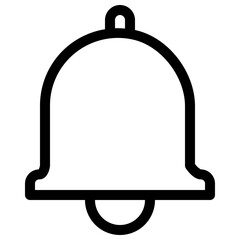 Bell icon for notification alarm