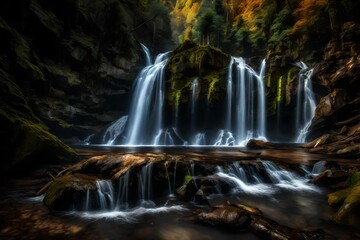 waterfall in the forest