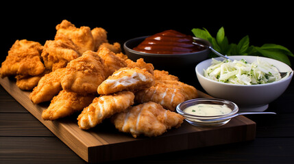 chicken wings HD 8K wallpaper Stock Photographic Image 