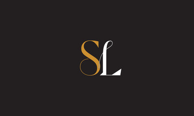 SL, LS, S, L Abstract Letters Logo Monogram