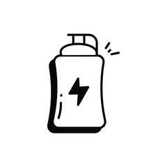 Obraz premium Energy Drink icon vector stock illustration