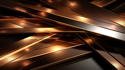 abstract modern background with diagonal lines or stripes Metallic sheen created by ai