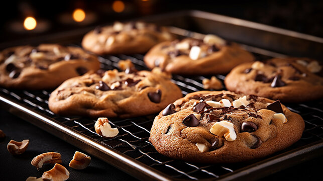 cookies HD 8K wallpaper Stock Photographic Image 