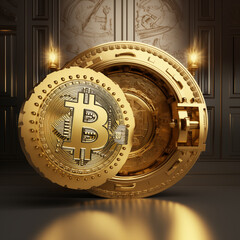 golden bitcoin tresor