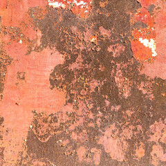 Old rusty iron metal background plate texture