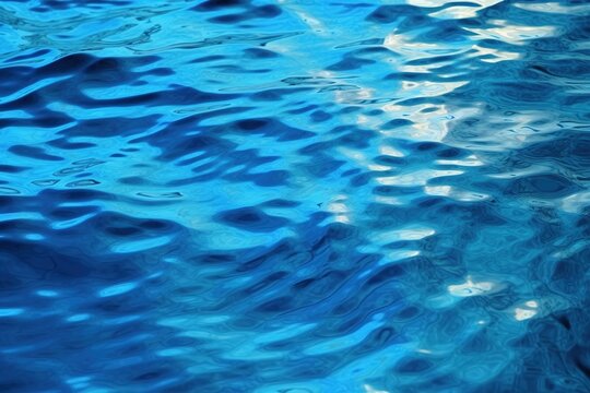 Beautiful background image in form of texture water illustration. Ai generative.