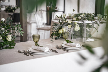 Serving the presidium for the newlyweds