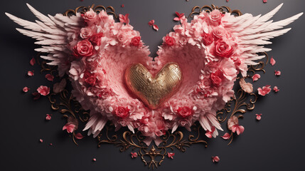 Valentine photos design for greeting cards Background Screen or other High quality printing work.