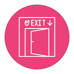 Fire Exit Icon