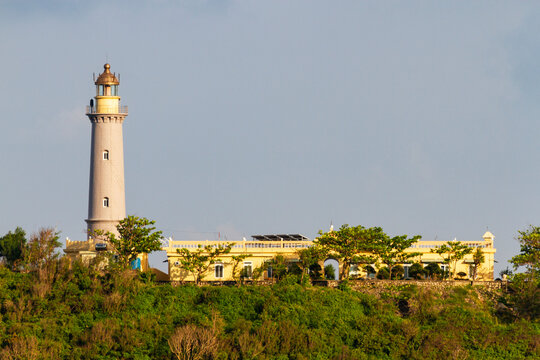View Of Dai Lang Lighthouse In Phu Yen, Vietnam.
