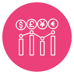 Currency Exchange Rates Icon