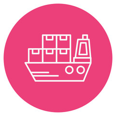 Cargo Ship Icon