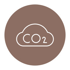 Carbon dioxide Icon
