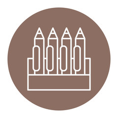 Pencil Crayon Icon