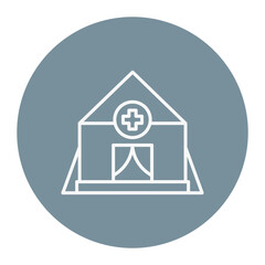 Refugee Camp Icon