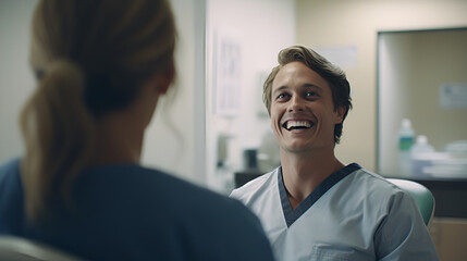 Fototapeta premium At the dentist's office