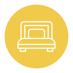 Single Bed Icon