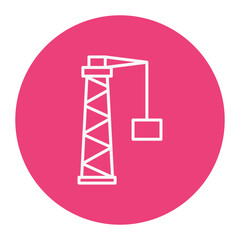 Crane Machine Icon