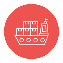 Cargo Ship Icon