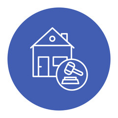 House Auction Icon