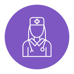 Female Doctor Icon