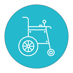 Automatic Wheelchair Icon