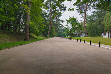 青森 弘前城 馬場跡