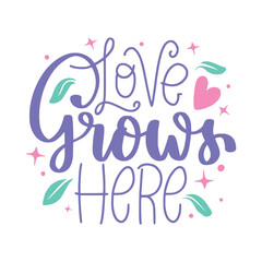 Spring Lettering Quotes For Printable Posters, Cards, Tote Bags, Or T-shirt design. 