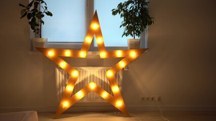 Christmas decoration - star, Christmas concept