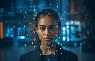 AI gathers and analyses human data, recognising and identifying citizens by their faces .