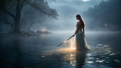 This image is based on a the tale of Legend King Arthur and it's related stories