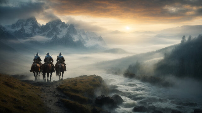 This image is based on a the tale of Legend King Arthur and it's related stories