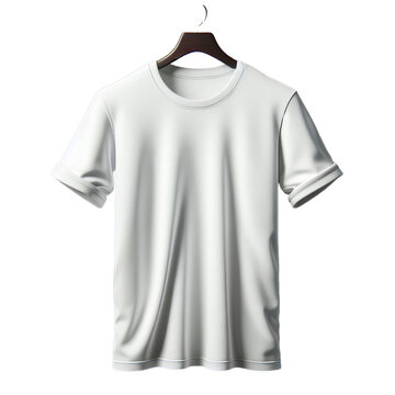 white t shirt png no background for mockup