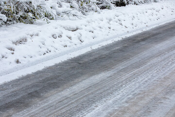 Blizzard Conditions: Navigating a Snow and Ice-Covered Road | Winter Driving Tips