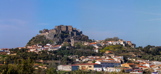 Obraz premium Burganlage in Montánchez