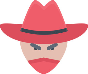 design vector image icons bandit