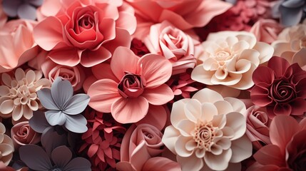 Textured Background Swarm Rose Flower Petals, Background Image, Desktop Wallpaper Backgrounds, HD