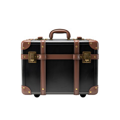 vintage suitcase on transparent background PNG