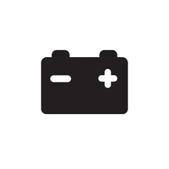 Car Battery icon vector illustration isolated on white background