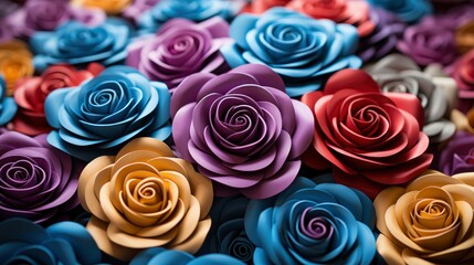 Make Our Life Colorful Like Roses, Background Image, Desktop Wallpaper Backgrounds, HD