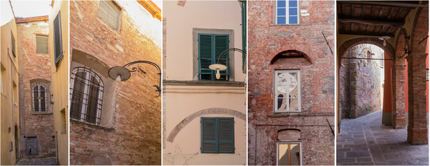 In the hidden alleys of the city of Lucca - 687198329
