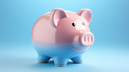 Piggy bank, symbolizing personal savings and financial planning.