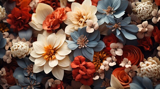 Floral Carpet Wallpaper Background Mix Flowers, Background Image, Desktop Wallpaper Backgrounds, HD