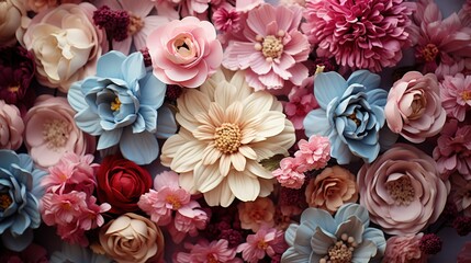 Flower Wall, Background Image, Desktop Wallpaper Backgrounds, HD