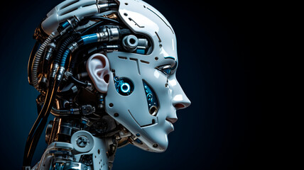 Fototapeta premium robots and automated systems reflecting current technological trends for humans. Generative AI