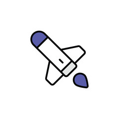 Messile icon design with white background stock illustration